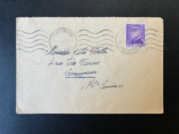 ENVELOPPE MONACO 1941 / POUR ANNEMASSE - Lettres & Documents