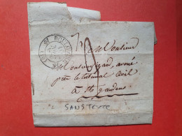 Cad De Bouloigne Avec Fleurons Sur Lettre Sans Texte Pour St Gaudens En 1830 - Réf 1846 - 1801-1848: Précurseurs XIX