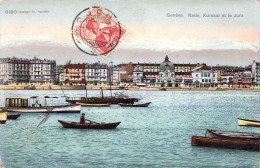 SUISSE  - GENEVE - Rade Kursaal Et Le Jura - Carte Postale Ancienne - Genève