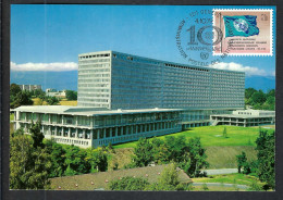 NATIONS UNIES GE 1979: LSC Ill. "Bât. Du B.I.T." Genève - Brieven En Documenten