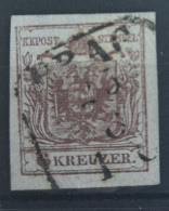 AU'STRIA 1850 - Canceled - ANK 4 - 6kr - Used Stamps