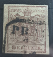 AU'STRIA 1850 - Canceled - ANK 4 - 6kr - Used Stamps