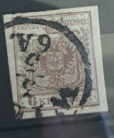 AU'STRIA 1850 - Canceled - ANK 4 - 6kr - Used Stamps