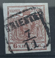 AU'STRIA 1850 - Canceled - ANK 4 - 6kr - Used Stamps