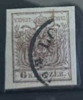 AU'STRIA 1850 - Canceled - ANK 4 - 6kr - Used Stamps