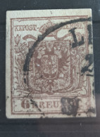 AU'STRIA 1850 - Canceled - ANK 4 - 6kr - Used Stamps