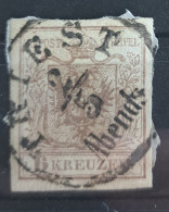 AU'STRIA 1850 - Canceled - ANK 4 - 6kr - Used Stamps