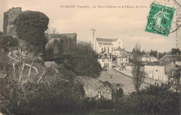 85 - TALMONT - S20608 - Le Vieux Château Et Le Champ De Foire - Talmont Saint Hilaire