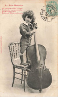 Bergeret * 1906 * N°5 * Toto Musicien * Violoncelle - Bergeret