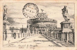 ITALIE - Roma - Castel Sant' Angelo - Agrigone  - Carte Postale Ancienne - Castel Sant'Angelo