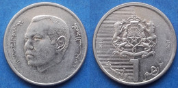 MOROCCO - 1 Dirham AH1436 2015AD Y# 139 Mohammed VI (1999) - Edelweiss Coins - Maroc