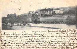 ANGLETERRE - DERBYSHIRE - Chatsworth House - Carte Postale Ancienne - Derbyshire