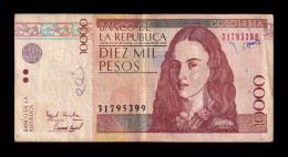 Colombia 10000 Pesos 1995 Pick 443a Bc/+ F/+ - Kolumbien