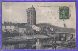 Carte Postale 44. Oudon La Tour Et Le Pont Sur Le Hâvre  Très Beau Plan - Oudon