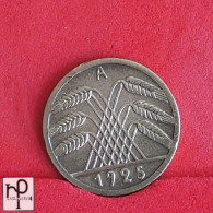 GERMANY 5 PFENNING 1925 -    KM# 39 - (Nº56099) - 5 Rentenpfennig & 5 Reichspfennig