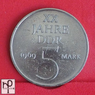 GERMANY 5 MARK 1969 - ***10,12 GRS***     - (Nº56115) - 5 Marchi