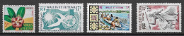 Wallis & Futuna 1958-71 Y&T159 + 160 + 174 + 177 **  (SN 928) - Unused Stamps