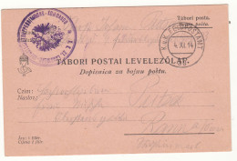 FELDPOST K.U.K.ETAPPENPOSTAMT 33 K.K.21 LANDWEHR INFANTERIETRUPPENDIVISIONS KOMMANDO SENT 1914 TABORI POSTA BOJNA POŠTA - 1914-18