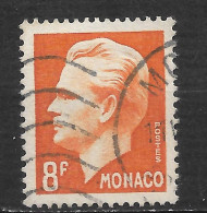 MONACO  N°366 " RAINIER III - Oblitérés