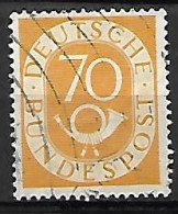 ALLEMAGNE   -   1951 .  Y&T N° 22 Oblitéré.  Cor Postal - Gebraucht