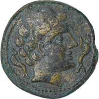 Iberia - Sekaisa, As, 1st Century BC, Zaragoza, Bronze, TTB - Gauloises