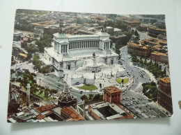 Cartolina Viaggiata "ROMA  Monumento A Vittorio Emanuele II Visto Dall'aereo" 1973 - Altare Della Patria