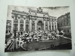 Cartolina Viaggiata "ROMA Fontana Di Trevi" 1954 - Fontana Di Trevi