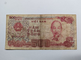 BILLET DE BANQUE VIETNAM 500 - Viêt-Nam