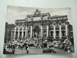 Cartolina Viaggiata "ROMA Fontana Di Trevi" 1954 - Fontana Di Trevi