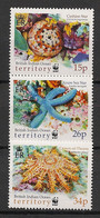 BR. INDIAN OCEAN - 2001 - N°Yv. 240 à 242 - Corail / Coral / WWF - Neuf Luxe ** / MNH / Postfrisch - British Indian Ocean Territory (BIOT)
