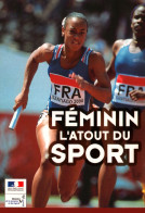 CPM - ATHLÉTISME - Campagne "Le Féminin L'Atout Du Sport" ... Edition Pub - Athlétisme