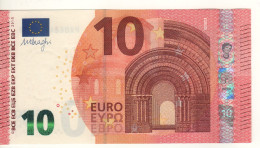 10 EURO   Firma DRAGHI    P 001 H4     PA0884214107  /  FDS - UNC - 10 Euro