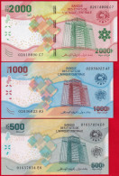 Central African States Set Of 3 Notes: 500, 1000, 2000 Francs 2020 P-700;701;702 UNC - Central African Republic