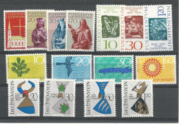 23120r)  Collection Liechtenstein All Mint No Hinge** - Lotti/Collezioni