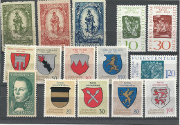 23124r)  Collection Liechtenstein All Mint No Hinge**  - Collections