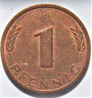 Pièce De Monnaie 1 Pfennig 1981 J - 1 Pfennig