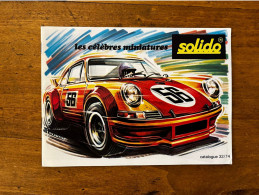 SOLIDO Solido * Catalogue Illustré 1974 * Jeux & Jouets * Miniatures Modélisme Automobiles Avions Camions - Games & Toys