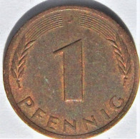 Pièce De Monnaie 1 Pfennig 1981 J (2) - 1 Pfennig