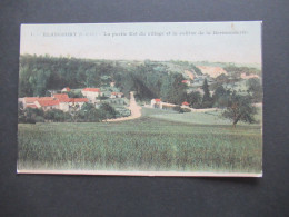 AK Frankreich 1917 ELANCOURT / La Partie Est Du Village Et La Colline De La Hermanderie Als FP AK 1.WK / St Cyr - Elancourt