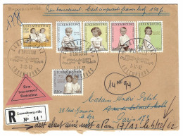 1962 - Enveloppe RECC. Remboursement 150 F  - Affr. Série Caritas 1962 - 1er Jour D'émission - Brieven En Documenten