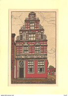 Enkhuizen Getekend En Ingekleurd 1925 RY44140 - Enkhuizen