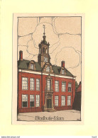 Edam Stadhuis Getekend En Ingekleurd RY44154 - Edam