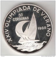 *nicaragua 50 Cordobas 1988  Km 62  Proof !!! - Nicaragua