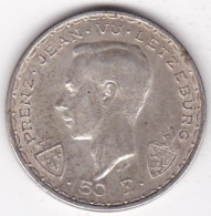 Luxembourg 50 Francs 1946, Jean L'Aveugle, En Argent, KM# 48 - Luxemburg