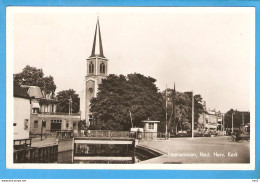 Heerenveen Brug En NH Kerk 1948 RY48773 - Heerenveen