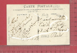 CARTE NOMINATIVE :  FRITZ  à  75003  Paris - Genealogy