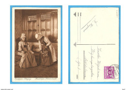 Hindeloopen Vrouwen Klederdracht 1934 RY48661 - Hindeloopen