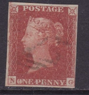 GB Victoria Penny Red Imperf  Good Used - Used Stamps