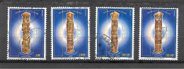 TIMBRE OBLITERE DE COTE D'IVOIRE DE 2003 N° MICHEL 1303/06 - Côte D'Ivoire (1960-...)