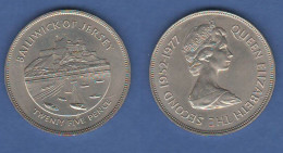 Jersey 25 Pence 1977 - Jersey